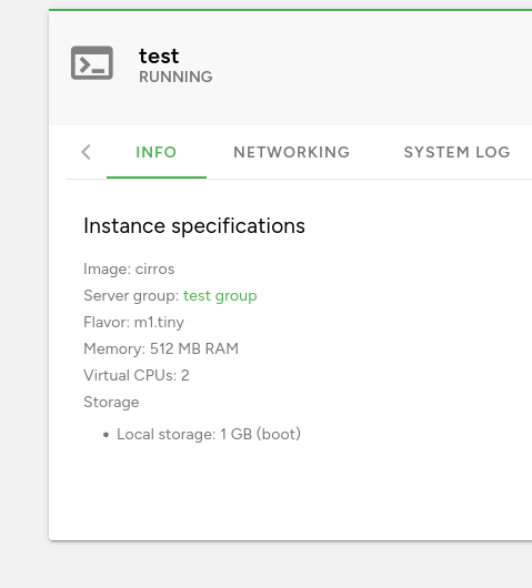 on-instance