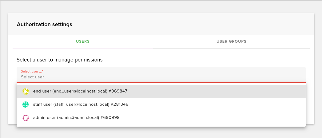 Staff / Settings / Authorization — Fleio 2026.07 documentation